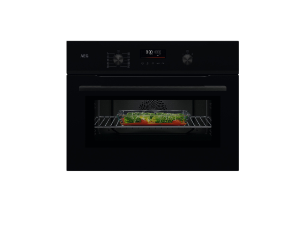 AEG NKK6N50PB CombiQuick Combi Microwave compact oven