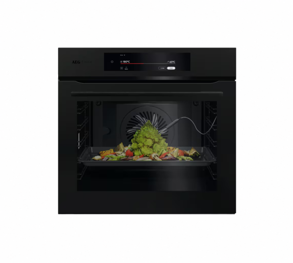 AEG PO9000ST Matt Black SteamPro Multifunction Sous Vide oven